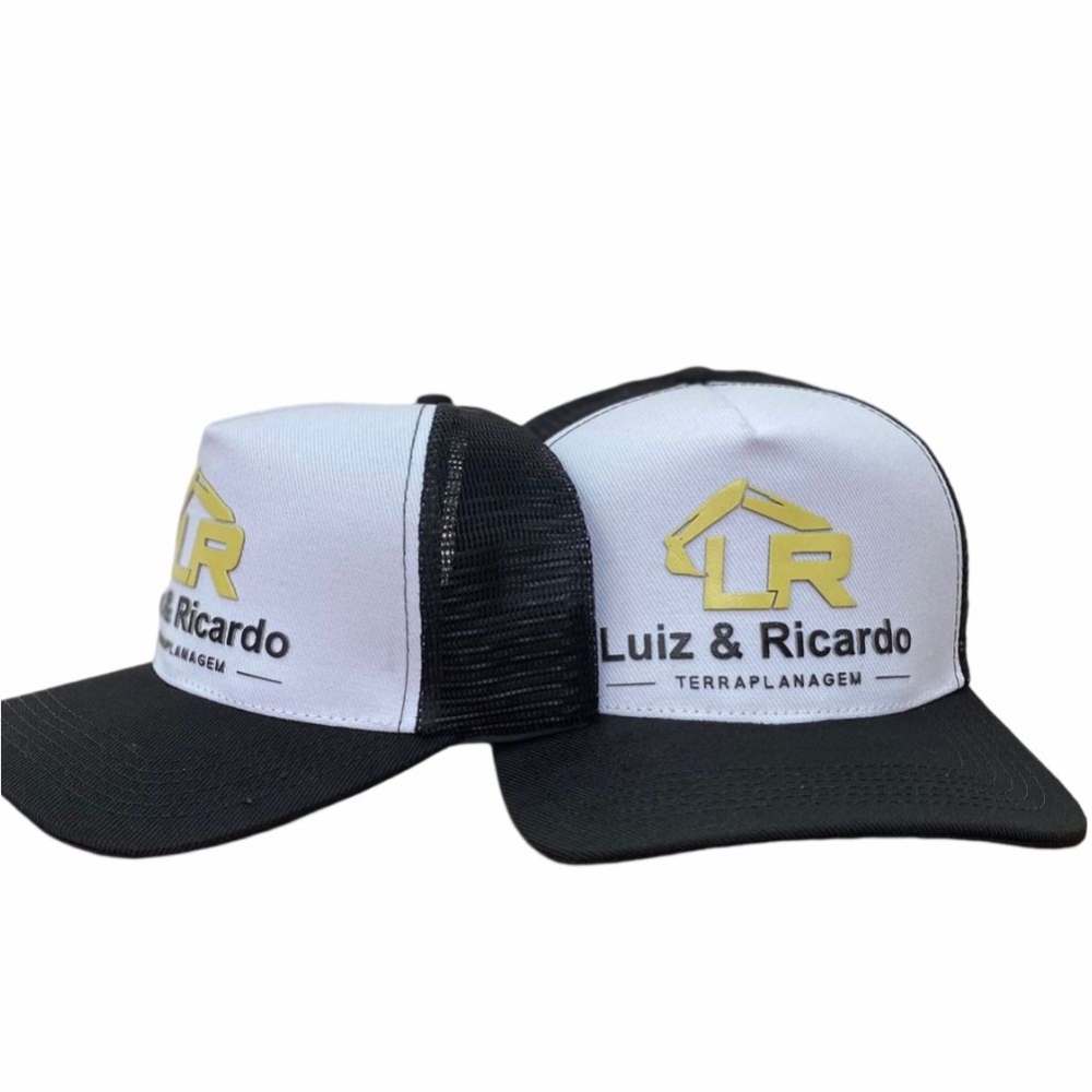 Boné Premium Logo Emborrachado Alto Relevo 