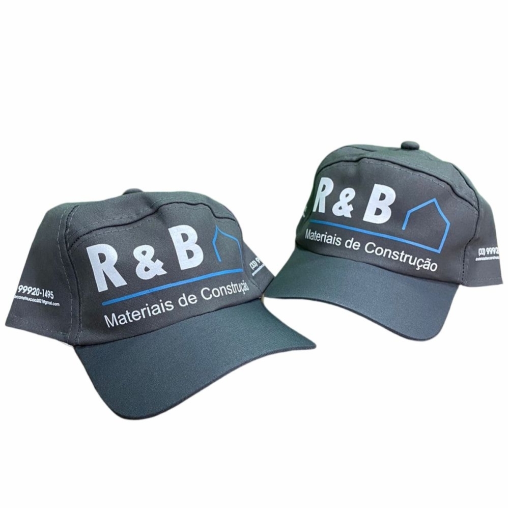 Boné Promocional Oxford modelo Meia Lua