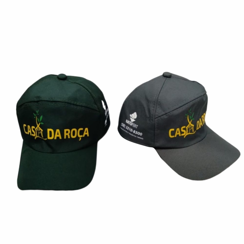 Boné Promocional Oxford modelo Meia Lua